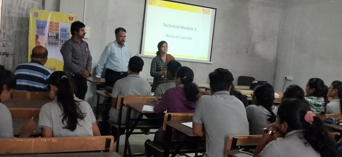 Anantrao Pawar College of Architecture Pune Expert Guest Lecture by Ultra-Tech Cement photo 15